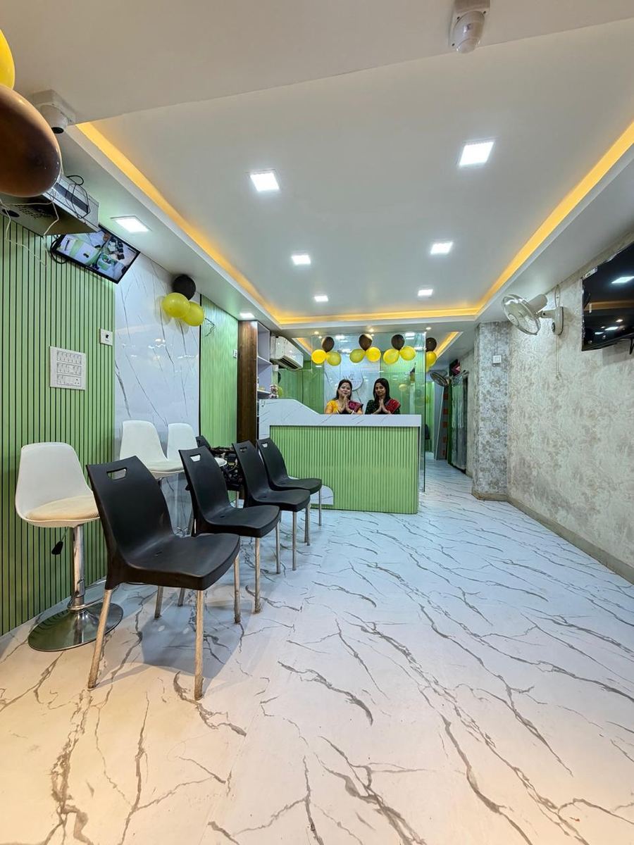 WCare Ayurveda Kolkata clinic — reception and waiting area